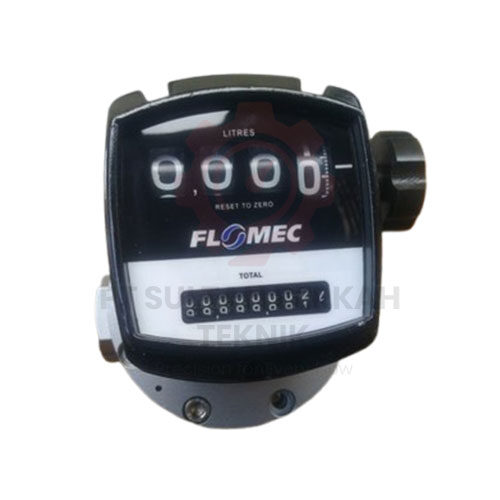 Flomec Gear Flow Meter 1 Inchi (DN 25mm)