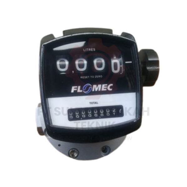 Flomec Gear Flow Meter 1 Inchi (DN 25mm)